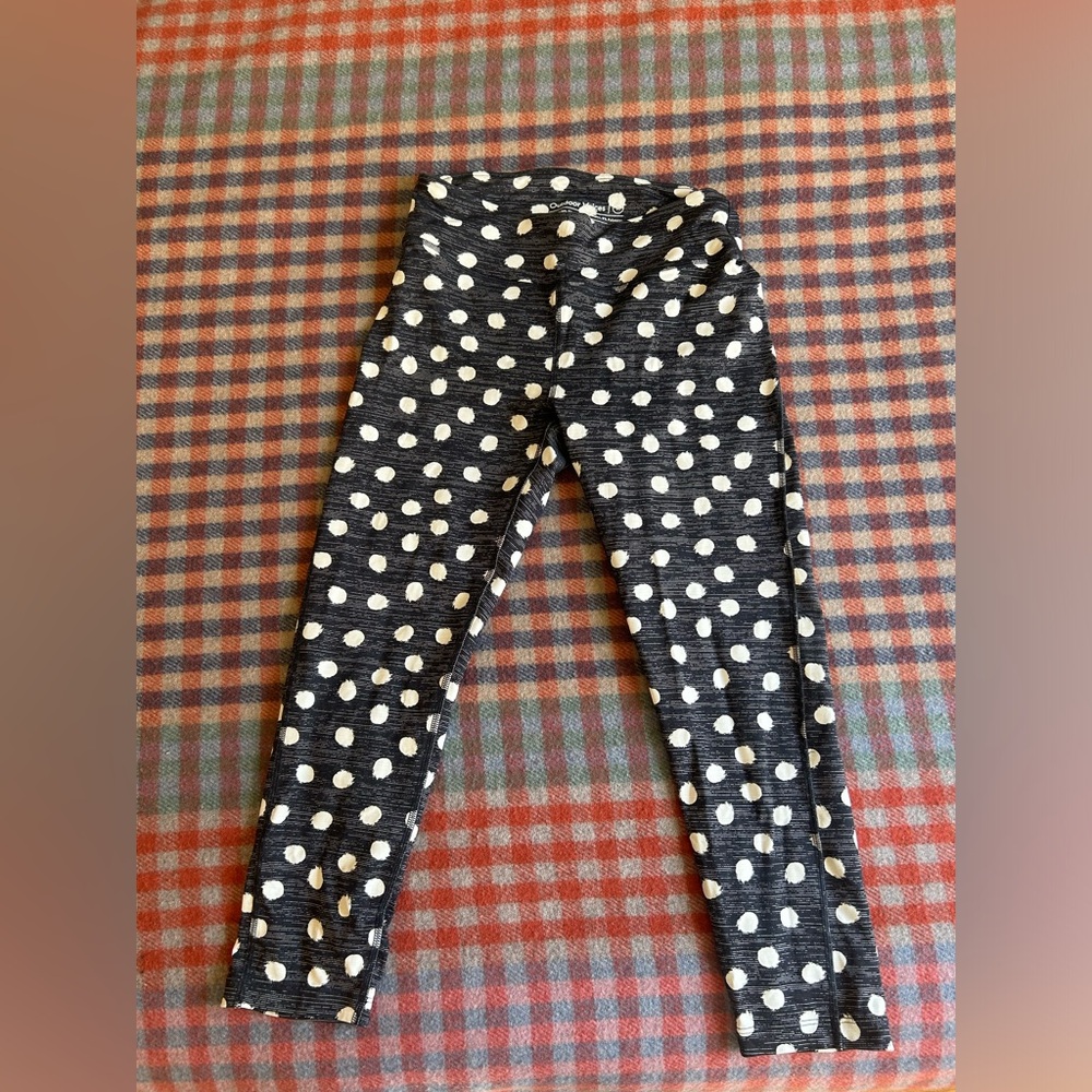 outdoor voices polka dot techsweat leggings